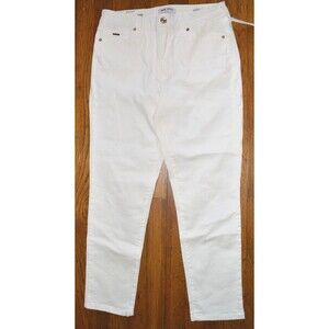 Nine West Jeans Gramercy Crop White Pants Women’s Sz 6 Slim  Ankle Cropped NWT